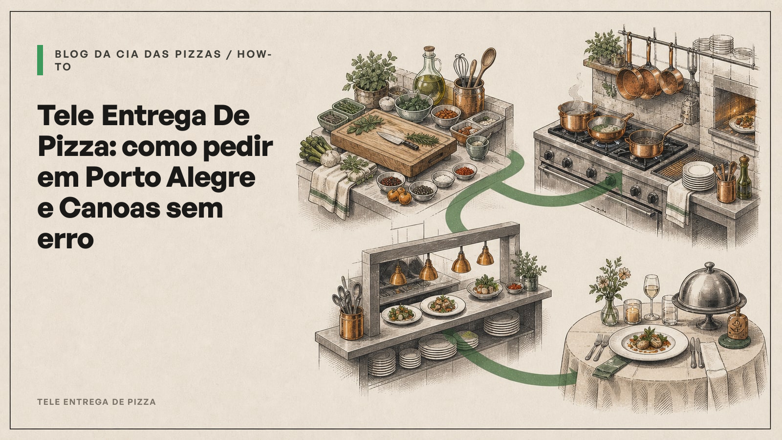 Tele Entrega De Pizza: como pedir em Porto Alegre e Canoas sem erro