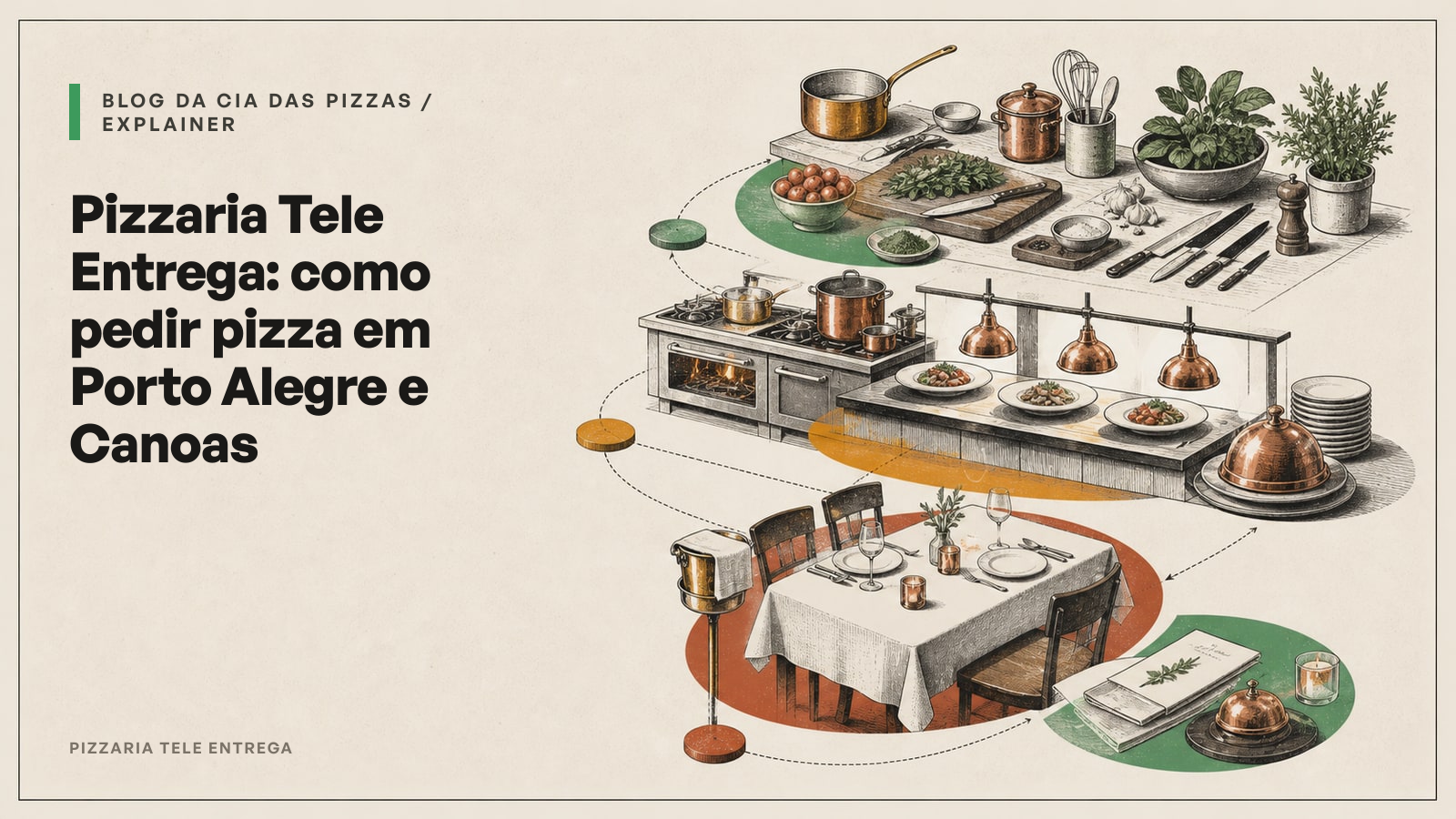 Pizzaria Tele Entrega: como pedir pizza em Porto Alegre e Canoas