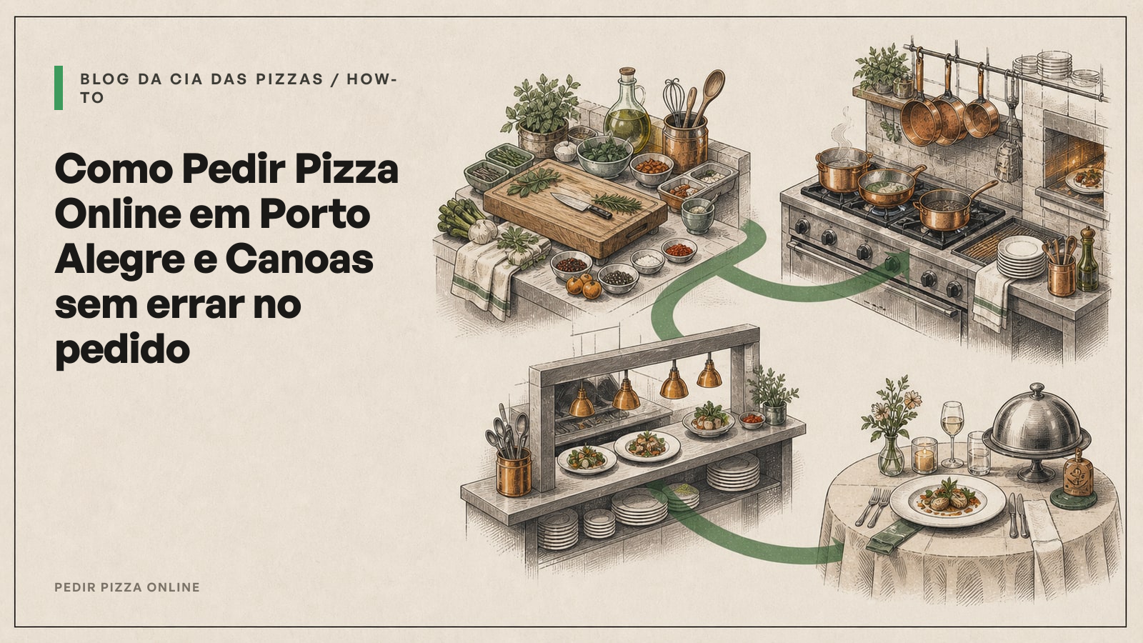 Como Pedir Pizza Online em Porto Alegre e Canoas sem errar no pedido